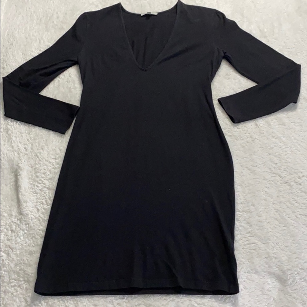 Charlotte Russe Black Midi Dress